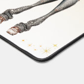 Glow Getter Mousepad | Confident Glam Desk Mat デスクマット (コーナー)