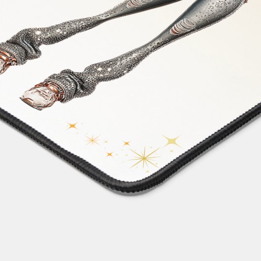 Glow Getter Mousepad | Confident Glam Desk Mat デスクマット (コーナー)