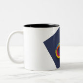 Glow-in-the-Dark Mug – 魔法のナイトタイムコーヒー ツートーンマグカップ (左)