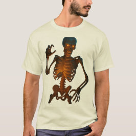 Glow-in-the-Dark Skeleton T-Shirt – ハ不気味ロウ Tシャツ