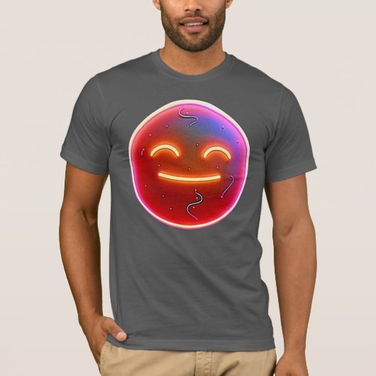 Glow of Joy:デジタル絵文字 Tシャツ (正面)