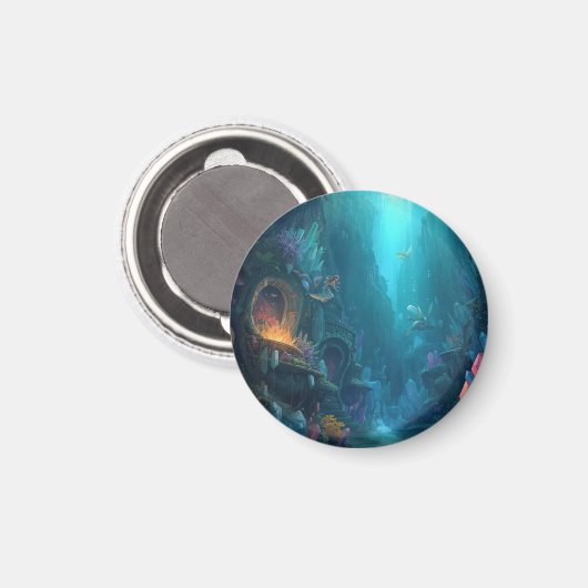 Glow of the Forgotten Depths マグネット (正面/裏面)