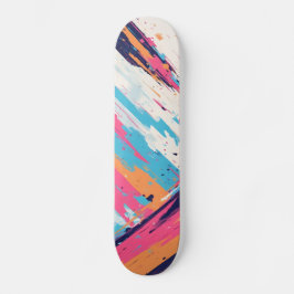 Glow on the Go: Neon Pink Skateboards スケートボード