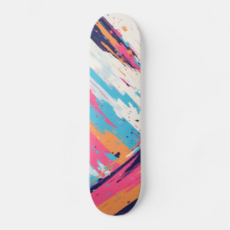 Glow on the Go: Neon Pink Skateboards スケートボード