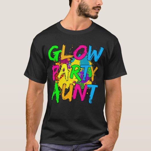 Glow Party Clothing Glow Party  Glow Party Aunt Tシャツ (正面)