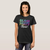 Glow Party Squad Lights Party  Cute Party Tシャツ (正面フル)