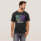 Glow Party Squad Lights Party  Cute Party Tシャツ (正面フル)