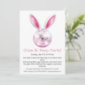 Glow & Peep Party – イースター ディスコ インビテーション (スタンド正面)