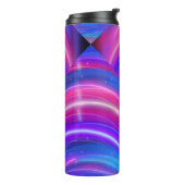 Glow Stripes - Vibrant & Dynamic タンブラー (回転左)