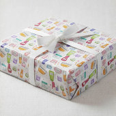 Glow Up Skincare Gift Wrapping Paper Roll ラッピングペーパー