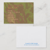 Glowbird 名刺 (正面/裏面)