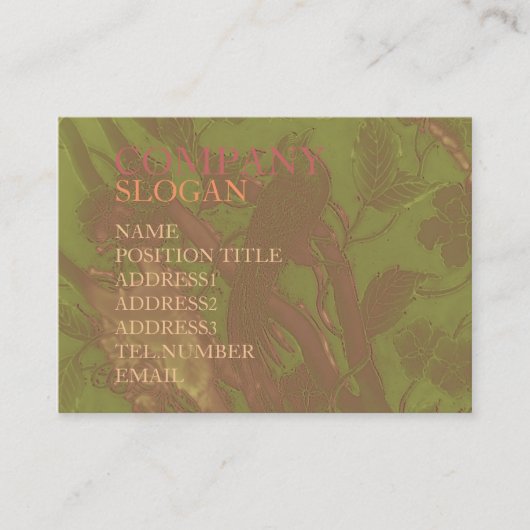 Glowbird 名刺 (正面)