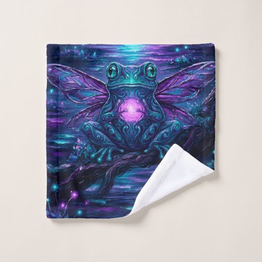 GlowFrogFantasy ウォッシュタオル (ウォッシュタオル)
