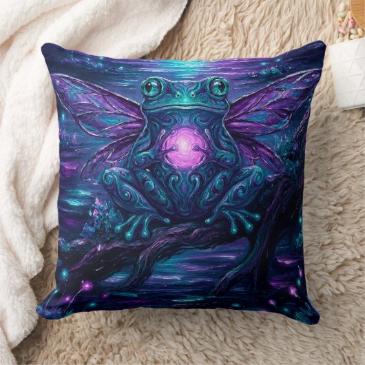 GlowFrogFantasy クッション (ブランケット)