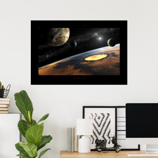 glowing ポスター (ホームオフィス)