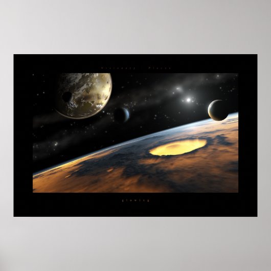 glowing ポスター (正面)