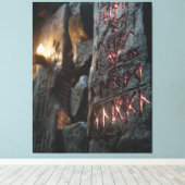 Glowing Ancient Runes キャンバスプリント (インサイチュ (ウッドフロア))