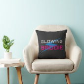 Glowing Baddie Neon Aesthetic クッション (椅子)