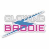 Glowing Baddie Neon Aesthetic シール (正面)