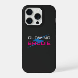 Glowing Baddie Neon Aesthetic iPhone 15 Proケース