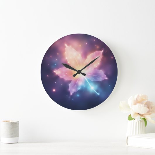 Glowing Beauty ラージ壁時計 (ホーム)