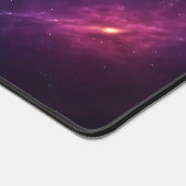 Glowing Blue Supernova Deep Space Nebula デスクマット (コーナー)