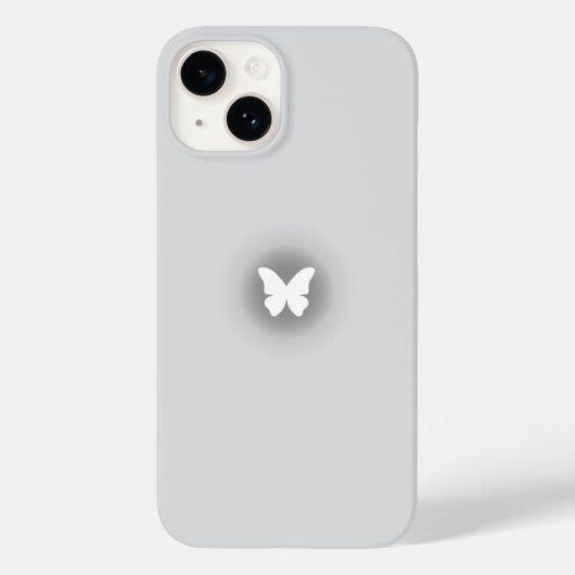 Glowing Butterfly Pastel Case-Mate iPhoneケース (裏面)