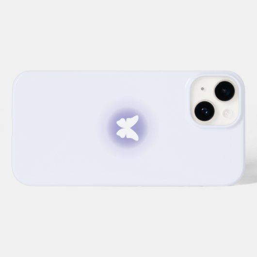 Glowing Butterfly Pastel Case-Mate iPhoneケース (裏面 (横))