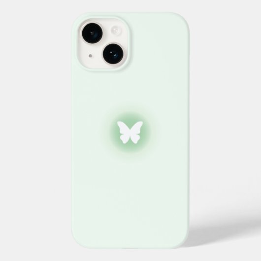 Glowing Butterfly Pastel Case-Mate iPhoneケース (裏面)