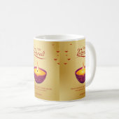 Glowing Candle Mug コーヒーマグカップ (正面右)