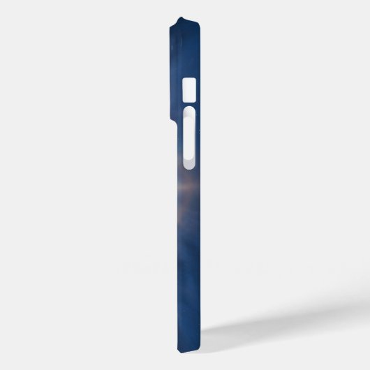 Glowing Christian Cross Sunset Sky iPhone Case Case-Mate iPhoneケース (裏面 / 左)