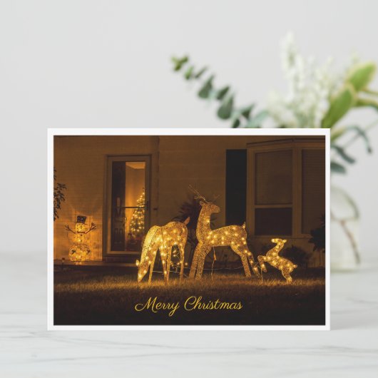 Glowing Christmas シーズンカード (スタンド正面)