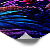 Glowing Ethereal Jungle Oasis Design ポスター (角)