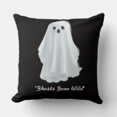 "Glowing Ghost Gals" クッション (正面)