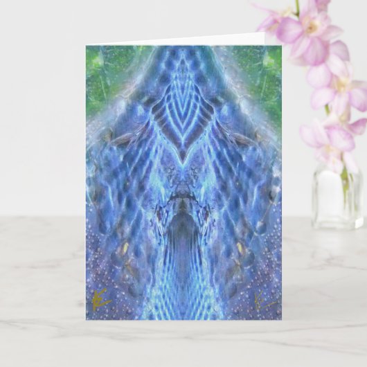 Glowing Goddess Aura Light Esoteric Meditation カード (蘭)
