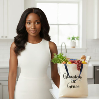 Glowing In Grace  トートバッグ