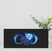 Glowing infinity with blue rose シーズンカード (スタンド正面)
