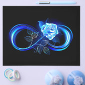 Glowing infinity with blue rose チラシ (シングル)
