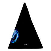 Glowing infinity with blue rose パーティーハット (右)