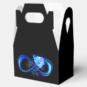 Glowing infinity with blue rose フェイバーボックス (オープン)