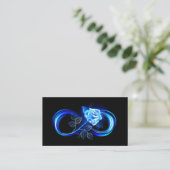 Glowing infinity with blue rose 割引カード (スタンド正面)