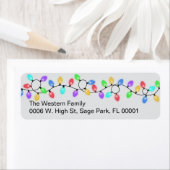 Glowing Lights Holiday  ラベル (インサイチュ)