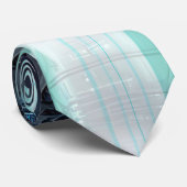 Glowing Sci-Fi Synthetic Cyber Tech Fiber Glass ネクタイ (ロール)