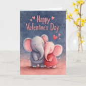 Glowing Smile Valentine Card カード (黄色い花)