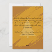 Glowing Snowman シーズンカード (裏面)