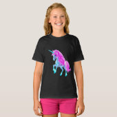 Glowing Unicorn Tシャツ (正面フル)