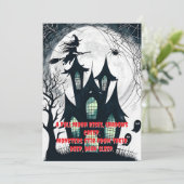 Glowing Windows Haunted House 招待状 (スタンド正面)