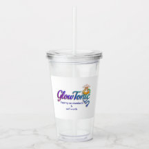 GlowTonic: Glow On The Goプラスチックタンブラー – 16oz