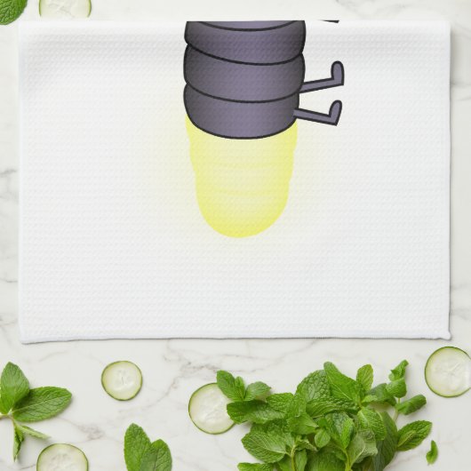 Glowworm キッチンタオル (折り畳み)