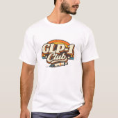 GLP-1 クラブ レトロ ダイエット Tシャツ (正面)